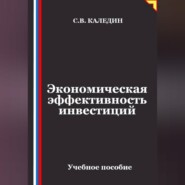 Экономическая эффективность инвестиций