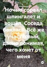 Ночью сорвал шпингалет и вошёл. Соседа боялась. Всё же участковый, давно понимая, чего хочет от меня.