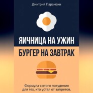 Ячница на ужин, бургер на завтрак. Формула сытого похудения для тех, кто устал от запретов.