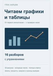 Читаем графики и таблицы. 16 разборов с упражнениями