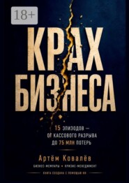 Крах бизнеса. 15 эпизодов — от кассового разрыва до 75 млн потерь. Книга создана с помощью ИИ