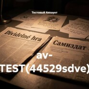 av- TEST(44529sdve)