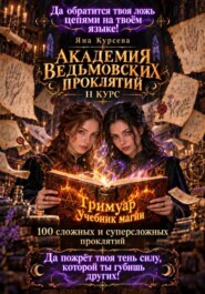 Академия Ведьмовских проклятий. Второй курс. Гримуар учебник магии. 100 сложных и суперсложных проклятий