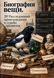Биография вещи. 20 Расследований происхождения и судьбы предметов