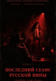 Книга 1. Последний сеанс Русской Вины