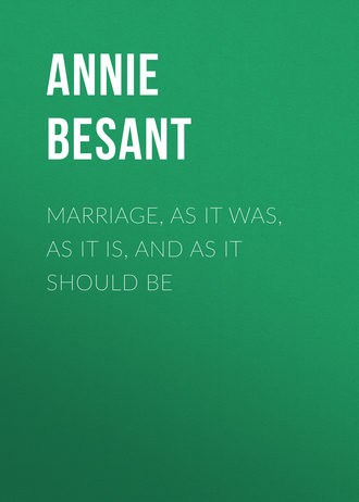 Marriage, As It Was, As It Is, And As It Should Be