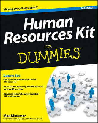 Human Resources Kit For Dummies