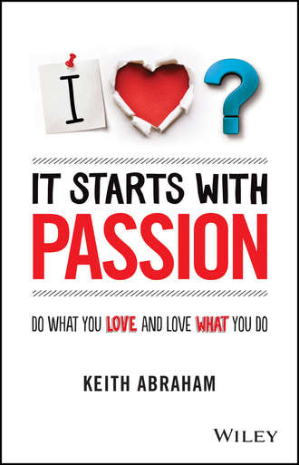 It Starts With Passion. Do What You Love and Love What You Do