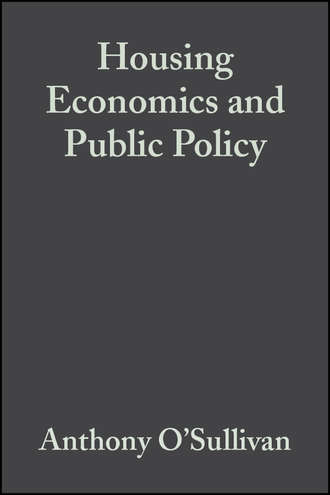 Housing Economics and Public Policy