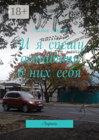 И я спешу оставить в них себя. Лирика