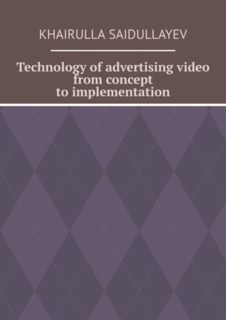 Technology of advertising video from concept to implementation