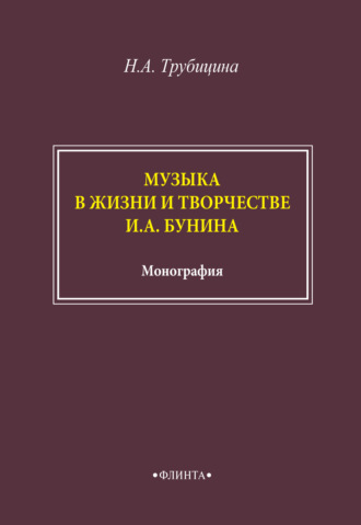 Музыка в жизни и творчестве И. А. Бунина