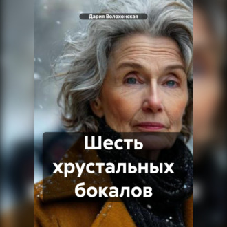 Шесть хрустальных бокалов