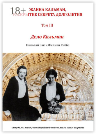 Жанна Кальман, раскрытие секрета долголетия. Том III. Дело Кальман. Откуда мы знаем, что старейший человек лгал о своем возрасте