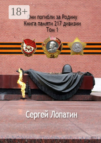 Они погибли за Родину. Книга памяти 217 дивизии. Том 1