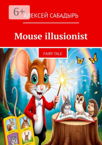 Mouse illusionist. Fairy tale