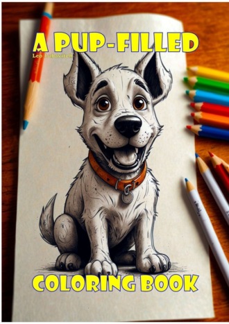 A Pup-Filled Coloring Book