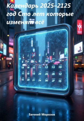 Календарь 2025–2125 год Сто лет которые изменят всё