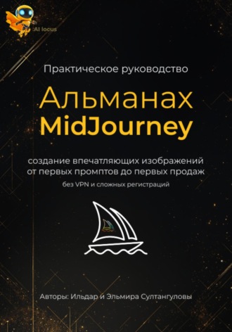 Альманах MidJourney 2.0. Практика, шаблоны и запросы (промпты) для создания вау-визуала, нейроизображений для блога, проекта, продукта и стока. Способы заработка