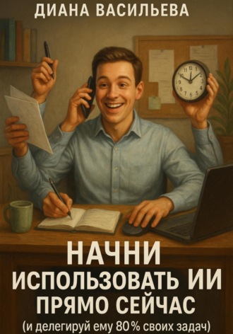 Начни использовать ИИ прямо сейчас и делегируй ему 80% своих задач