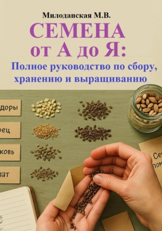 Семена от А до Я: Полное руководство по сбору, хранению и выращиванию
