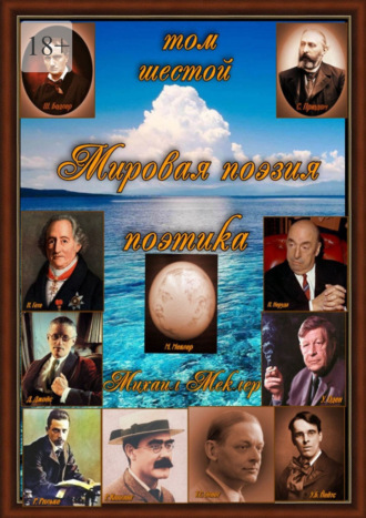Мировая поэзия. Поэтика. Том 6