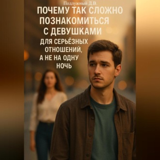 Почему так сложно познакомиться с девушками для серьёзных отношений, а не на одну ночь