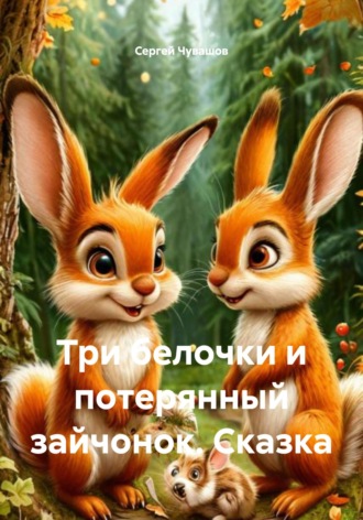 Три белочки и потерянный зайчонок. Сказка