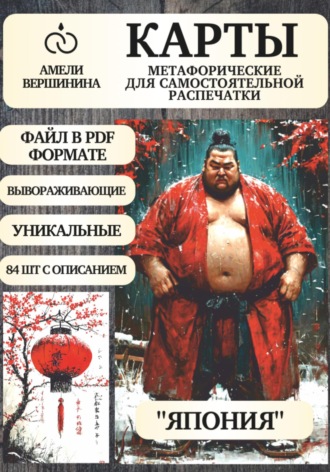 Япония – колода психологическо-метафорических карт для самостоятельной распечатки