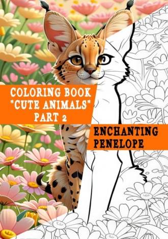 Coloring book «Cute Animals». Part 2