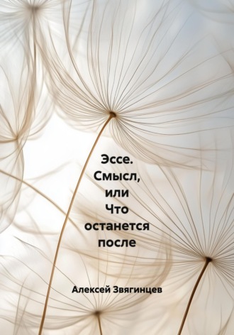 Эссе. Смысл, или Что останется после