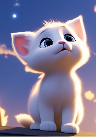 Кот Кефир мечтает летать