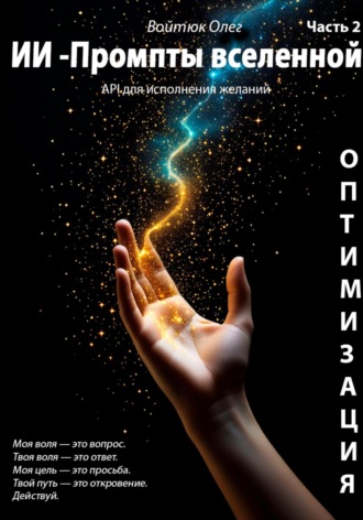 API для исполнения желаний. ИИ – промпты Вселенной. Оптимизация. Книга 2