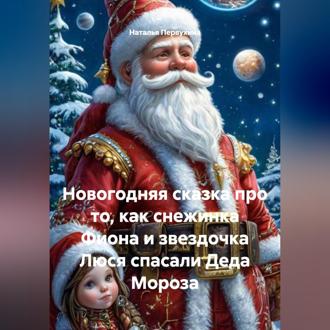 Новогодняя сказка про то, как снежинка Фиона и звездочка Люся спасали Деда Мороза
