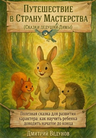 Путешествие в Страну Мастерства (Сказки дедушки Димы) Полезная сказка для развития характера: как научить ребенка доводить начатое до конца