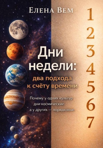 Дни недели: два подхода к счету времени. Почему у одних культур дни космические, а у других порядковые