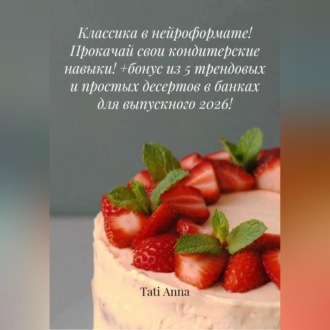Классика в нейроформате! Прокачай свои кондитерские навыки! +бонус из 5 трендовых и простых десертов в банках для выпускного 2026!