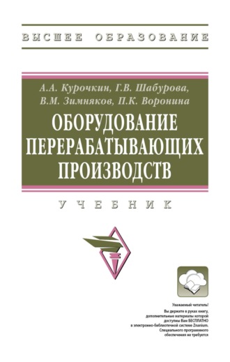 Оборудование перерабатывающих производств