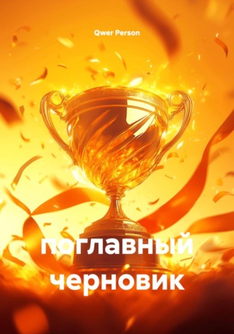 поглавный черновик