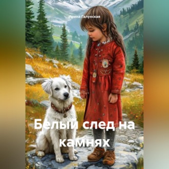 Белый след на камнях
