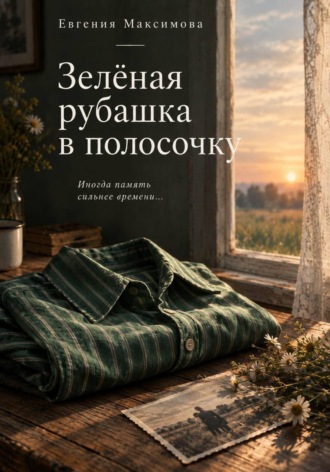 Зелёная рубашка в полосочку