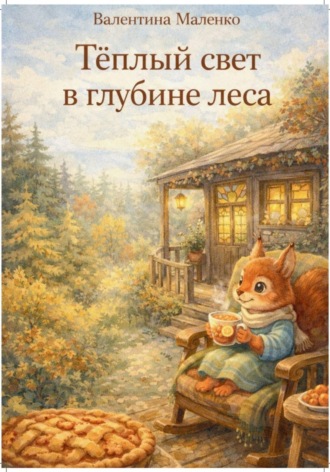 Тёплый свет в глубине леса