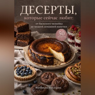 Десерты, которые сейчас любят: от баскского чизкейка до модной домашней выпечки