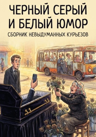 Черный белый и серый юмор
