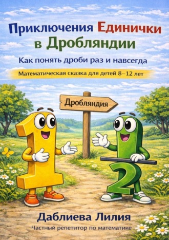 Приключения Единички в Дробляндии. Как понять дроби раз и навсегда. Математическая сказка для детей 8—12 лет.
