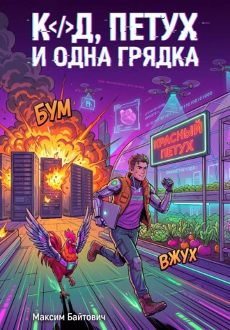 Код, петух и одна грядка