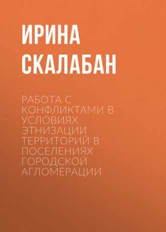 Работа с конфликтами в условиях этнизации территорий в поселениях городской агломерации