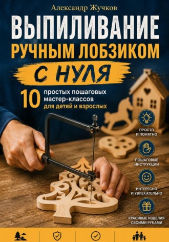 Выпиливание ручным лобзиком с нуля. 10 простых пошаговых мастер-классов для детей и взрослых