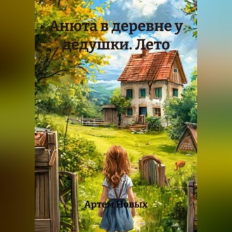 Анюта в деревне у дедушки. Лето