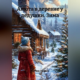 Анюта в деревне у дедушки. Зима